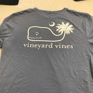 Vineyard Vines Blue shirt (slate blue )